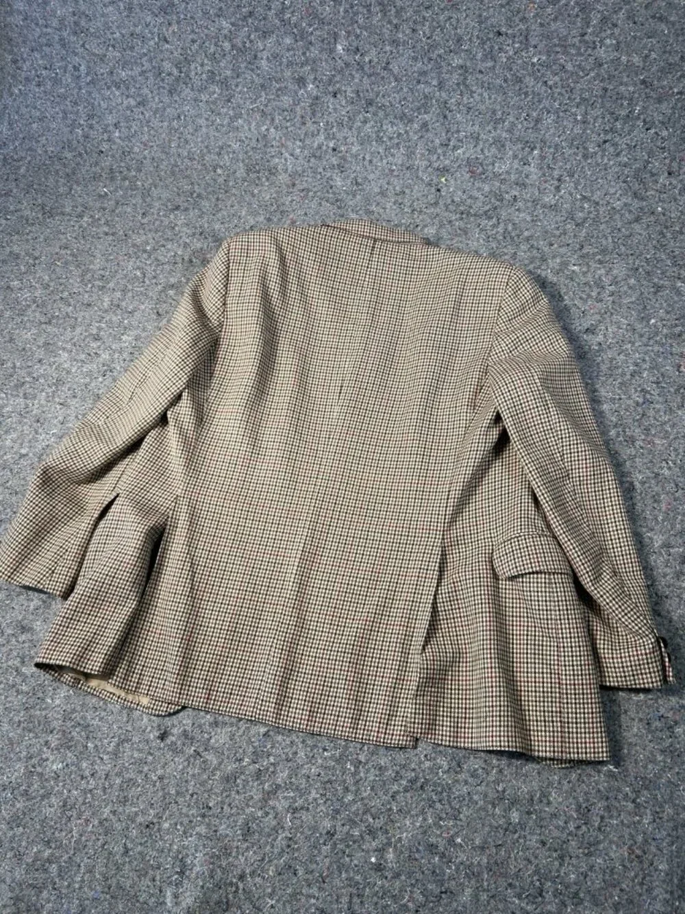 Vintage Yves Saint Laurent Plaid Wool Blazer Jacket Men’s Size US40S Men’s S/M
